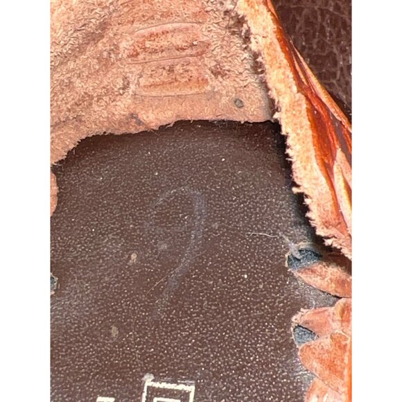 DSanty Handmade Mexican Leather Huarache Sandals  Womens Size 9 Fisherman - Picture 6 of 7